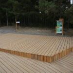 Cedzyna. 03.10.2019. Zagospodarowanie terenu wokół zalewu od strony gminy Masłów / Wiktor Taszłow / Radio Kielce