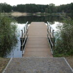 Cedzyna. 03.10.2019. Zagospodarowanie terenu wokół zalewu od strony gminy Masłów / Wiktor Taszłow / Radio Kielce