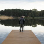 Cedzyna. 03.10.2019. Zagospodarowanie terenu wokół zalewu od strony gminy Masłów / Wiktor Taszłow / Radio Kielce