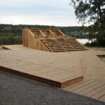 Cedzyna. 03.10.2019. Zagospodarowanie terenu wokół zalewu od strony gminy Masłów / Wiktor Taszłow / Radio Kielce