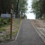 Cedzyna. 03.10.2019. Zagospodarowanie terenu wokół zalewu od strony gminy Masłów / Wiktor Taszłow / Radio Kielce