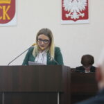Kielce. 03.10.2019. Nadzwyczajna sesja Rady Miasta. Na zdjęciu: Joanna Winiarska - wiceprzewodnicząca Rady Miasta Kielce / Wiktor Taszłow / Radio Kielce