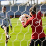 Kielce. 07.10.2019. Trening reprezentacji polski w piłce nożnej kobiet / Wiktor Taszłow / Radio Kielce