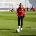 Kielce. 07.10.2019. Trening reprezentacji polski w piłce nożnej kobiet / Wiktor Taszłow / Radio Kielce