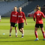 Kielce. 07.10.2019. Trening reprezentacji polski w piłce nożnej kobiet / Wiktor Taszłow / Radio Kielce