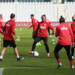 Kielce. 07.10.2019. Trening reprezentacji polski w piłce nożnej kobiet / Wiktor Taszłow / Radio Kielce