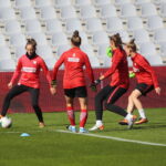 Kielce. 07.10.2019. Trening reprezentacji polski w piłce nożnej kobiet / Wiktor Taszłow / Radio Kielce