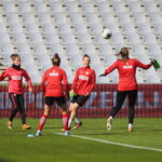 Kielce. 07.10.2019. Trening reprezentacji polski w piłce nożnej kobiet / Wiktor Taszłow / Radio Kielce