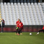 Kielce. 07.10.2019. Trening reprezentacji polski w piłce nożnej kobiet / Wiktor Taszłow / Radio Kielce