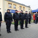 Bieliny. 08.10.2019. Otwarcie Posterunku Policji. Przemawia Sławomir Kopacz - Wójt Gminy Bieliny / Wiktor Taszłow / Radio Kielce