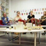 09.210.2019. Konferencja przed wystawą "DZIEWCZYNY NA WARSZTAT" / Wiktor Taszłow / Radio Kielce