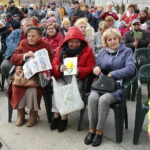 Kielce. 10.10.2019. Przekazanie kluczy do bram miasta seniorom / Wiktor Taszłow / Radio Kielce