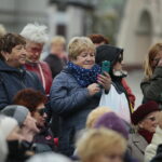 Kielce. 10.10.2019. Przekazanie kluczy do bram miasta seniorom / Wiktor Taszłow / Radio Kielce