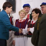 09.10.2019. Mostki. Wizyta Beaty Szydło w Mostkach. Na zdjęciu: Beata Szydło - europoseł, była premier / Wiktor Taszłow / Radio Kielce