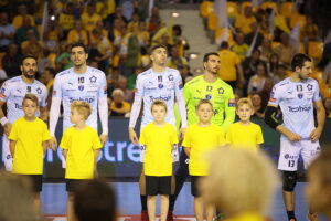 12.10.2019 Kielce. Mecz PGE VIVE Kielce - Montpellier HB / Wiktor Taszłow / Radio Kielce