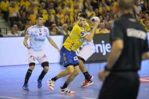 12.10.2019 Kielce. Mecz PGE VIVE Kielce - Montpellier HB / Wiktor Taszłow / Radio Kielce