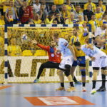 12.10.2019 Kielce. Mecz PGE VIVE Kielce - Montpellier HB / Wiktor Taszłow / Radio Kielce