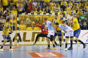 12.10.2019 Kielce. Mecz PGE VIVE Kielce - Montpellier HB / Wiktor Taszłow / Radio Kielce