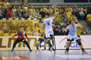 12.10.2019 Kielce. Mecz PGE VIVE Kielce - Montpellier HB / Wiktor Taszłow / Radio Kielce