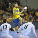 12.10.2019 Kielce. Mecz PGE VIVE Kielce - Montpellier HB / Wiktor Taszłow / Radio Kielce