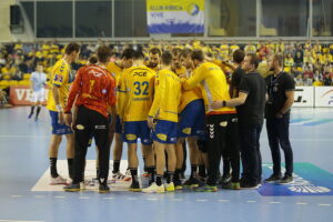 12.10.2019 Kielce. Mecz PGE VIVE Kielce - Montpellier HB / Wiktor Taszłow / Radio Kielce