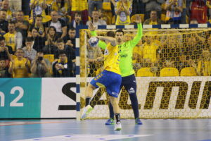 12.10.2019 Kielce. Mecz PGE VIVE Kielce - Montpellier HB / Wiktor Taszłow / Radio Kielce