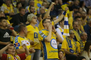 12.10.2019 Kielce. Mecz PGE VIVE Kielce - Montpellier HB / Wiktor Taszłow / Radio Kielce