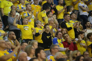 12.10.2019 Kielce. Mecz PGE VIVE Kielce - Montpellier HB / Wiktor Taszłow / Radio Kielce