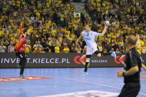 12.10.2019 Kielce. Mecz PGE VIVE Kielce - Montpellier HB / Wiktor Taszłow / Radio Kielce