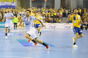 12.10.2019 Kielce. Mecz PGE VIVE Kielce - Montpellier HB / Wiktor Taszłow / Radio Kielce