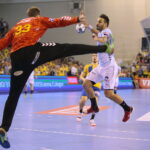 12.10.2019 Kielce. Mecz PGE VIVE Kielce - Montpellier HB / Wiktor Taszłow / Radio Kielce