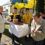 Kielce. 13.10.2019. Obchody XIX Dnia Papieskiego i spotkanie ze stypendystami / Wiktor Taszłow / Radio Kielce