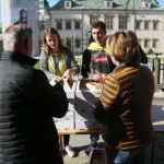 Kielce. 13.10.2019. Obchody XIX Dnia Papieskiego i spotkanie ze stypendystami / Wiktor Taszłow / Radio Kielce