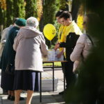 Kielce. 13.10.2019. Obchody XIX Dnia Papieskiego i spotkanie ze stypendystami / Wiktor Taszłow / Radio Kielce