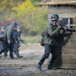 Tokarnia. 13.10.2019. Wystawa i widowisko historycznie w Parku Etnograficznym / Wiktor Taszłow / Radio Kielce