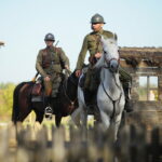 Tokarnia. 13.10.2019. Wystawa i widowisko historycznie w Parku Etnograficznym / Wiktor Taszłow / Radio Kielce