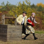 Tokarnia. 13.10.2019. Wystawa i widowisko historycznie w Parku Etnograficznym / Wiktor Taszłow / Radio Kielce