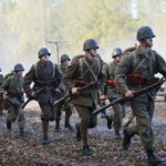 Tokarnia. 13.10.2019. Wystawa i widowisko historycznie w Parku Etnograficznym / Wiktor Taszłow / Radio Kielce