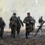 Tokarnia. 13.10.2019. Wystawa i widowisko historycznie w Parku Etnograficznym / Wiktor Taszłow / Radio Kielce