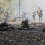 Tokarnia. 13.10.2019. Wystawa i widowisko historycznie w Parku Etnograficznym / Wiktor Taszłow / Radio Kielce