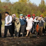 Tokarnia. 13.10.2019. Wystawa i widowisko historycznie w Parku Etnograficznym / Wiktor Taszłow / Radio Kielce