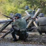 Tokarnia. 13.10.2019. Wystawa i widowisko historycznie w Parku Etnograficznym / Wiktor Taszłow / Radio Kielce