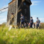 Tokarnia. 13.10.2019. Wystawa i widowisko historycznie w Parku Etnograficznym / Wiktor Taszłow / Radio Kielce