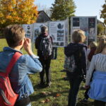 Tokarnia. 13.10.2019. Wystawa i widowisko historycznie w Parku Etnograficznym / Wiktor Taszłow / Radio Kielce