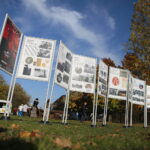 Tokarnia. 13.10.2019. Wystawa i widowisko historycznie w Parku Etnograficznym / Wiktor Taszłow / Radio Kielce