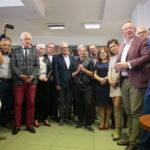 Kielce. 13.10.2019. Ogłoszenie wyników wyborów do parlamentu w świętokrzyskiej siedzibie Koalicji Obywatelskiej / Wiktor Taszłow / Radio Kielce