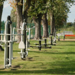 Pińczów. Siłownia na terenie Ośrodka Sportu i Rekreacji przy zalewie / UMIG Pińczów