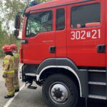 10.10.2019. Kielce. Przekazanie nowych pojazdów ratowniczo-gaśniczych komendom w Kielcach i Kazimierzy / Monika Miller / Radio Kielce