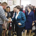 06.10.2019 Prząsław. Wizyta Beaty Szydło. Na zdjęciu: Beata Szydło - europoseł, była premier; wojewoda Agata Wojtyszek / Jarosław Kubalski / Radio Kielce