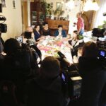 06.10.2019 Ciecierze. Spotkanie Beaty Szydło z rodziną Szczepskich / Jarosław Kubalski / Radio Kielce